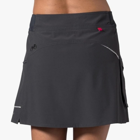 NWT Terry Metro Skort Lite cycling pickleball hiking golf skort in Ebony XXL - Picture 3 of 11